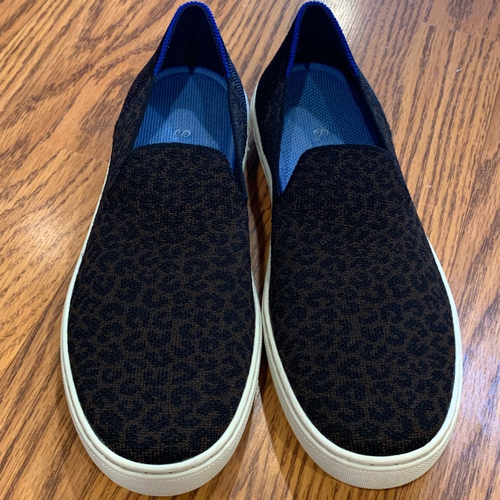 Rothy's The Original Espresso Spot Slip On Sneakers Womens’s US 8